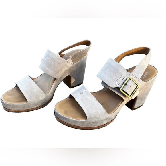 Kork-Ease San Carlos  Sandal - Block Heel -  pink suede Leather - BOHO - 9 - Picture 3 of 7